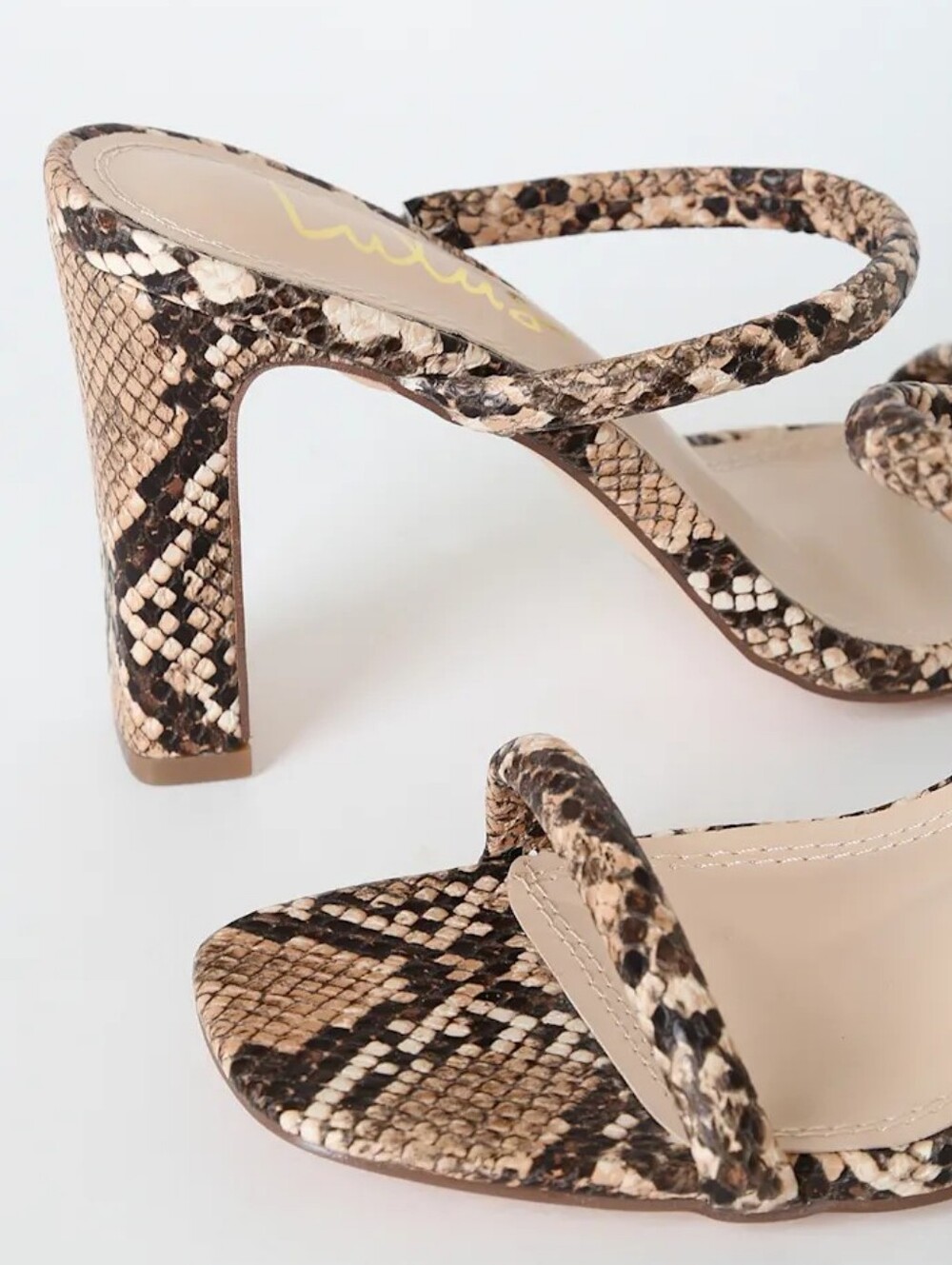 NIB Lulus Xenya High Heel Sandals - Picture 3 of 3